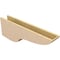 Ekena Millwork 6"W x 36"D x 12"H Thin Greensboro Rough Cedar Woodgrain TimberThane Corbel, Primed Tan CORUR06X36X12GRNRCPR - alternate 5